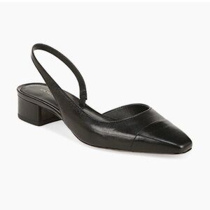 Veronica Beard Black Slingback Heels